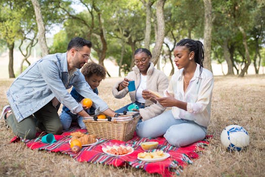 a man enjoying a healthy lifestyle with friends