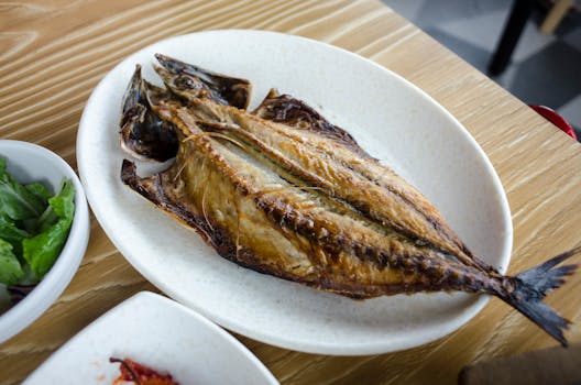 delicious grilled mackerel