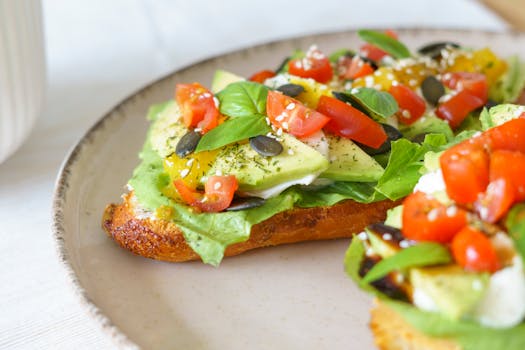 avocado toast with seeds